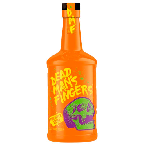 Dead Man's Fingers Pineapple Rum Orange Bottle