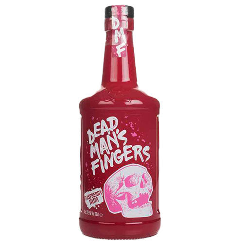 Dead Man's Fingers Raspberry Rum Red Bottle