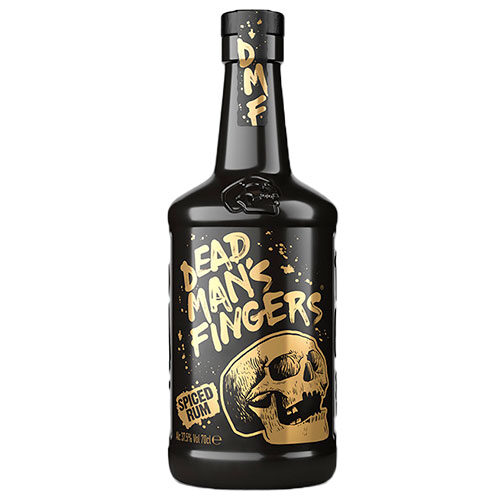 Dead Man's Spiced Rum Black Bottle