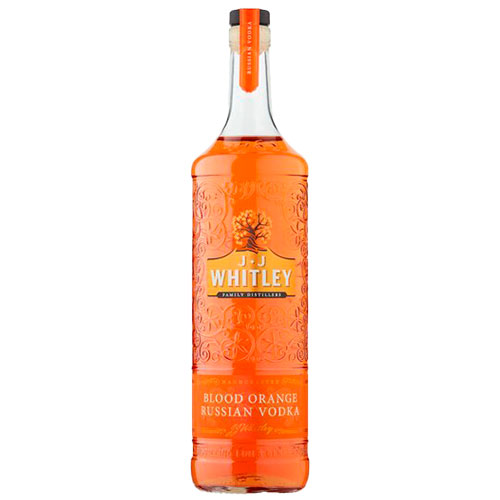 JJ Whitley Blood Orange Vodka Bottle
