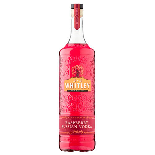 JJ Whitley Raspberry Russian Vodka Bottle