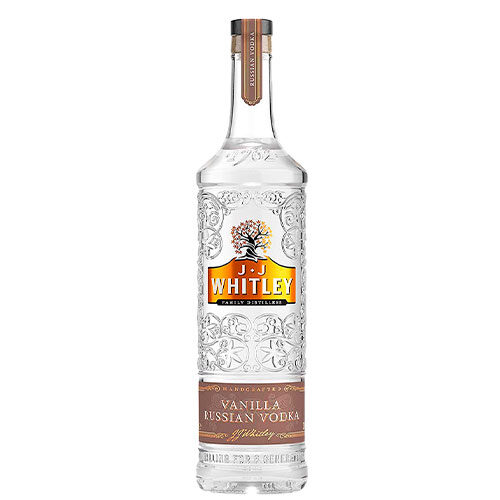 JJ Whitley Vanilla Russian Vodka Bottle