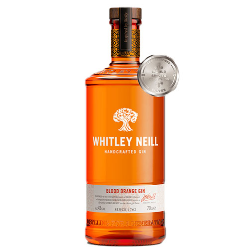 Whitley Neill Gin Bottle Blood Orange